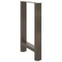 Patas para mesa de centro de acero natural 2 uds 50x(72-73) cm von , Tischbeine - Ref: Foro24-4013303, Preis: 83,94 €, Rabatt: %