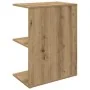 Mesita noche 2 uds madera ingeniería roble artisan 46,5x29x61cm von , Nachttische - Ref: Foro24-858667, Preis: 58,13 €, Rabat...