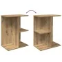 Mesita noche 2 uds madera ingeniería roble artisan 46,5x29x61cm von , Nachttische - Ref: Foro24-858667, Preis: 58,13 €, Rabat...