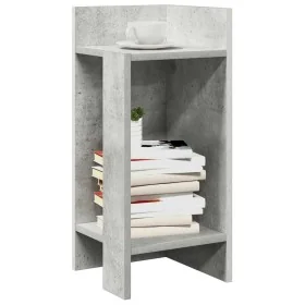 Mesas auxiliares 2 uds con estante gris hormigón 25,5x27x60 cm von , Seitentische - Ref: Foro24-858549, Preis: 39,68 €, Rabat...