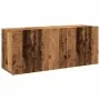 Mueble de TV de pared madera envejecida 100x30x41 cm by , TV Furniture - Ref: Foro24-857670, Price: 60,37 €, Discount: %