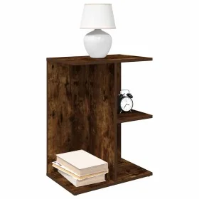 Mesita noche 2 uds madera ingeniería roble ahumado 46,5x29x61cm by , Nightstands - Ref: Foro24-858659, Price: 58,13 €, Discou...