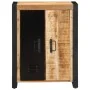 Aparador de madera maciza de mango rugosa 55x35x70 cm de , Aparadores - Ref: Foro24-4013575, Precio: 226,98 €, Descuento: %