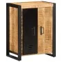 Aparador de madera maciza de mango rugosa 55x35x70 cm de , Aparadores - Ref: Foro24-4013575, Precio: 226,98 €, Descuento: %