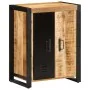 Aparador de madera maciza de mango rugosa 55x35x70 cm de , Aparadores - Ref: Foro24-4013575, Precio: 226,98 €, Descuento: %