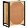 Aparador de madera maciza de mango rugosa 55x35x70 cm de , Aparadores - Ref: Foro24-4013575, Precio: 226,98 €, Descuento: %