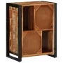 Aparador madera maciza reciclada multicolor 55x35x70 cm by , Sideboards - Ref: Foro24-4013580, Price: 184,26 €, Discount: %