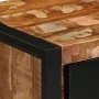 Cómoda de madera maciza reciclada multicolor 40x40x90 cm by , Sideboards - Ref: Foro24-4013582, Price: 181,34 €, Discount: %