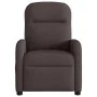 Sillón reclinable de masaje eléctrico tela marrón oscuro de , Sillones - Ref: Foro24-3302967, Precio: 248,11 €, Descuento: %
