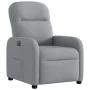 Sillón reclinable eléctrico tela gris claro by , Armchairs - Ref: Foro24-3302952, Price: 213,31 €, Discount: %