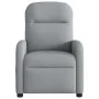 Sillón reclinable eléctrico tela gris claro by , Armchairs - Ref: Foro24-3302952, Price: 213,31 €, Discount: %