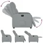 Sillón reclinable eléctrico tela gris claro by , Armchairs - Ref: Foro24-3302952, Price: 213,31 €, Discount: %