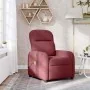 Sillón de masaje reclinable de tela color vino tinto by , Armchairs - Ref: Foro24-4015535, Price: 194,30 €, Discount: %