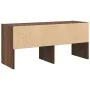 Zapatero apilable roble marrón 89,5x30x40 cm by , Dresser Organizers and Bar Hangers - Ref: Foro24-858851, Price: 44,73 €, Di...