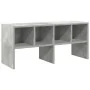 Zapatero apilable gris hormigón 89,5x30x40 cm by , Dresser Organizers and Bar Hangers - Ref: Foro24-858845, Price: 44,44 €, D...