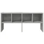 Zapatero apilable gris hormigón 89,5x30x40 cm by , Dresser Organizers and Bar Hangers - Ref: Foro24-858845, Price: 44,44 €, D...