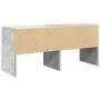 Zapatero apilable gris hormigón 89,5x30x40 cm by , Dresser Organizers and Bar Hangers - Ref: Foro24-858845, Price: 44,44 €, D...