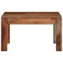 Mesa de centro madera maciza de acacia 60x60x35 cm de , Mesas de centro - Ref: Foro24-4102374, Precio: 113,11 €, Descuento: %