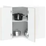 Mueble cocina esquina pared Porto roble sonoma by , Kitchen cabinets - Ref: Foro24-854100, Price: 86,10 €, Discount: %