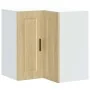 Mueble cocina esquina pared Porto roble sonoma by , Kitchen cabinets - Ref: Foro24-854100, Price: 86,10 €, Discount: %