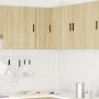 Mueble cocina esquina pared Porto roble sonoma by , Kitchen cabinets - Ref: Foro24-854100, Price: 86,10 €, Discount: %