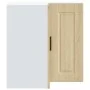 Mueble cocina esquina pared Porto roble sonoma by , Kitchen cabinets - Ref: Foro24-854100, Price: 86,10 €, Discount: %