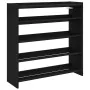 Mueble zapatero madera contrachapada negro 80x25x81 cm by , Shoe racks and shoe organizers - Ref: Foro24-859906, Price: 69,65...