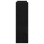 Mueble zapatero madera contrachapada negro 80x25x81 cm by , Shoe racks and shoe organizers - Ref: Foro24-859906, Price: 69,65...