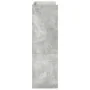 Mueble zapatero madera contrachapada gris hormigón 60x25x81 cm de , Zapateros y organizadores de calzado - Ref: Foro24-859881...
