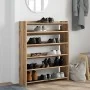 Zapatero artesanal de madera contrachapada 80x25x100 cm von , Schuhregale und Schuhorganisatoren - Ref: Foro24-859904, Preis:...