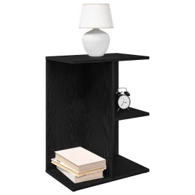 Mesita de noche madera de ingeniería negro roble 46,5x29x61 cm von , Nachttische - Ref: Foro24-858652, Preis: 36,84 €, Rabatt: %