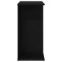 Mesita de noche madera de ingeniería negro roble 46,5x29x61 cm de , Mesitas de noche - Ref: Foro24-858652, Precio: 36,82 €, D...
