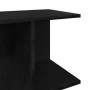 Mesita de noche madera de ingeniería negro roble 46,5x29x61 cm de , Mesitas de noche - Ref: Foro24-858652, Precio: 36,82 €, D...