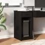 Torre de ordenador con cajón negro 35x45x77 cm by , Desks - Ref: Foro24-858741, Price: 54,50 €, Discount: %