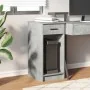 Torre de ordenador con cajón gris cemento 35x45x77 cm by , Desks - Ref: Foro24-858743, Price: 53,62 €, Discount: %
