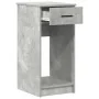 Torre de ordenador con cajón gris cemento 35x45x77 cm by , Desks - Ref: Foro24-858743, Price: 53,62 €, Discount: %