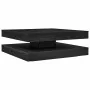 Mesa de centro giratoria 360 grados roble negro 90x90x34,5 cm by , Coffee table - Ref: Foro24-3321352, Price: 168,30 €, Disco...