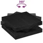Mesa de centro giratoria 360 grados roble negro 90x90x34,5 cm by , Coffee table - Ref: Foro24-3321352, Price: 168,30 €, Disco...