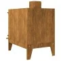 Estufa de camping de acero corten 35x50x60 cm by , Tableware and kitchen utensils for camping - Ref: Foro24-859841, Price: 53...