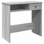 Escritorio de madera contrachapada gris Sonoma 80x40x75 cm von , Schreibtische - Ref: Foro24-860477, Preis: 66,38 €, Rabatt: %
