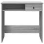 Escritorio de madera contrachapada gris Sonoma 80x40x75 cm von , Schreibtische - Ref: Foro24-860477, Preis: 66,38 €, Rabatt: %