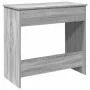 Escritorio de madera contrachapada gris Sonoma 80x40x75 cm von , Schreibtische - Ref: Foro24-860477, Preis: 66,38 €, Rabatt: %