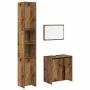 Juego de muebles de baño 3 piezas madera ingeniería envejecida von , Badezimmermöbel - Ref: Foro24-3328565, Preis: 163,22 €, ...