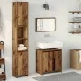 Juego de muebles de baño 3 piezas madera ingeniería envejecida von , Badezimmermöbel - Ref: Foro24-3328565, Preis: 163,22 €, ...
