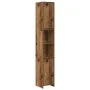 Juego de muebles de baño 3 piezas madera ingeniería envejecida von , Badezimmermöbel - Ref: Foro24-3328565, Preis: 163,22 €, ...