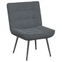 Sillón de relax terciopelo gris oscuro 64x74x84 cm de , Sillas - Ref: Foro24-4012318, Precio: 91,96 €, Descuento: %