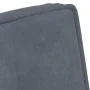 Sillón de relax terciopelo gris oscuro 64x74x84 cm de , Sillas - Ref: Foro24-4012318, Precio: 91,96 €, Descuento: %