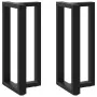 Patas de mesa de bar forma T 2 uds acero negro 40x35x(90-91) cm by , Table legs - Ref: Foro24-4013072, Price: 144,41 €, Disco...