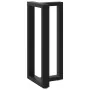 Patas de mesa de bar forma T 2 uds acero negro 40x35x(90-91) cm by , Table legs - Ref: Foro24-4013072, Price: 144,41 €, Disco...