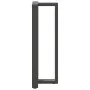 Patas mesa bar forma T 2 uds acero antracita 40x35x(110-111)cm de , Patas para mesas - Ref: Foro24-4013098, Precio: 138,27 €,...